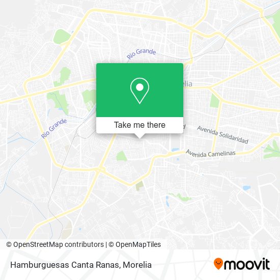 Hamburguesas Canta Ranas map