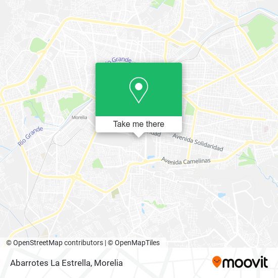 Mapa de Abarrotes La Estrella