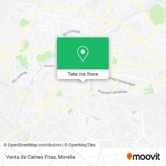 Venta de Carnes Frías map