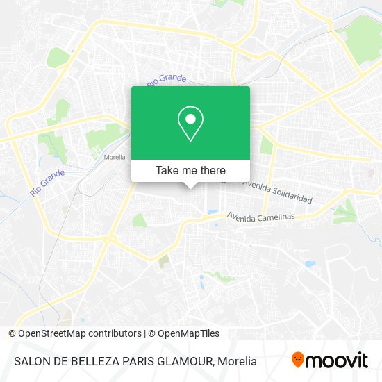 SALON DE BELLEZA PARIS GLAMOUR map