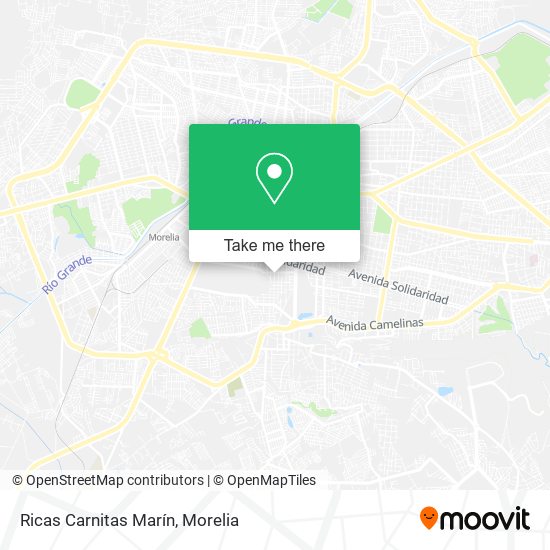 Ricas Carnitas Marín map