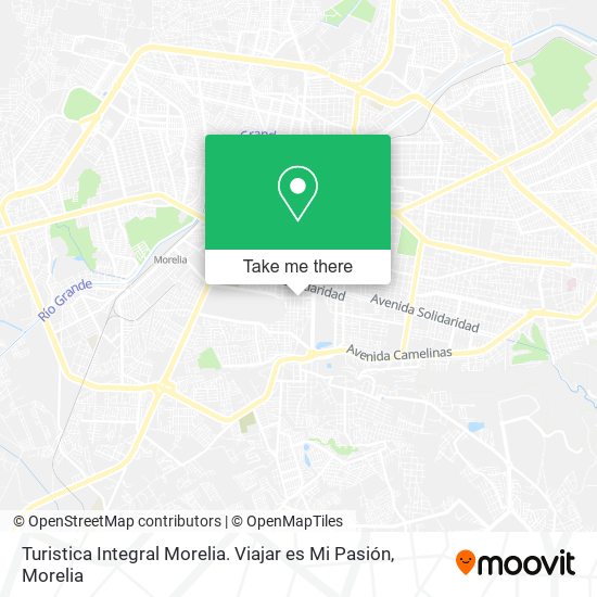 Mapa de Turistica Integral Morelia. Viajar es Mi Pasión