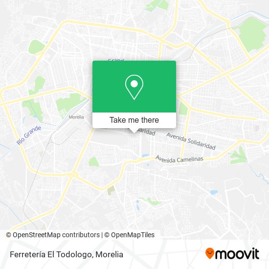 Mapa de Ferretería El Todologo