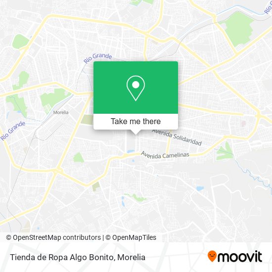 Tienda de Ropa Algo Bonito map