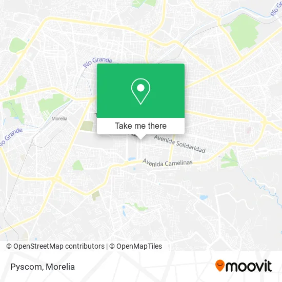 Pyscom map
