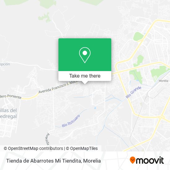 Mapa de Tienda de Abarrotes Mi Tiendita