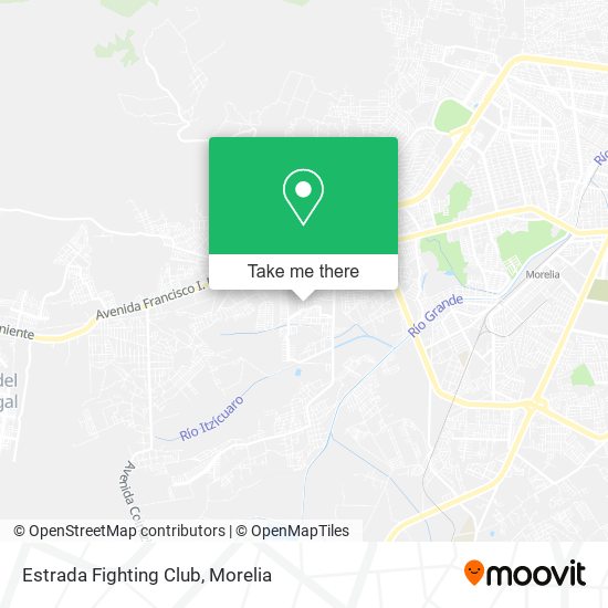 Estrada Fighting Club map