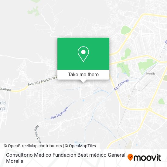 Consultorio Médico Fundación Best médico General map