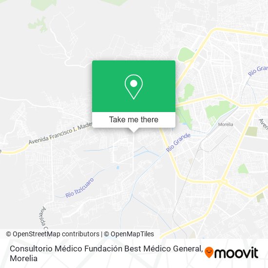 Mapa de Consultorio Médico Fundación Best Médico General