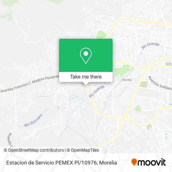 Estacion de Servicio PEMEX Pl / 10976 map