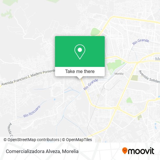 Comercializadora Alveza map