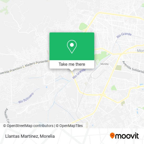 Llantas Martínez map