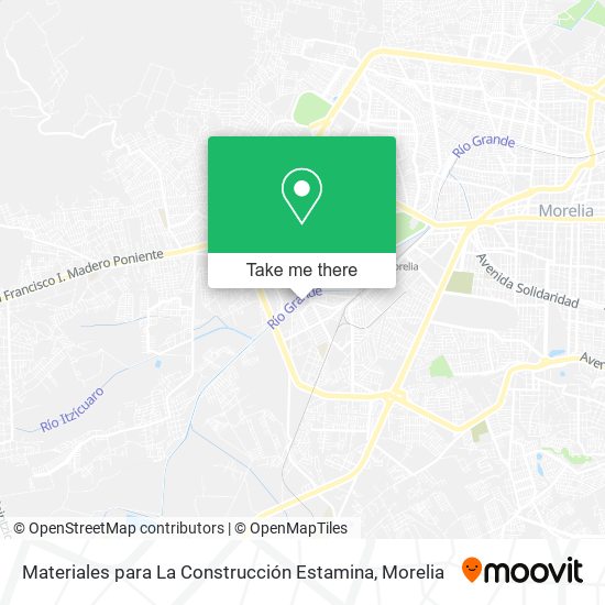Materiales para La Construcción Estamina map