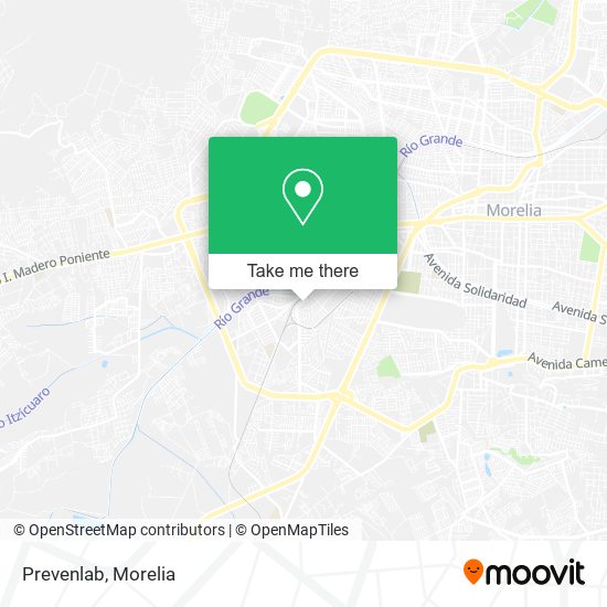 Prevenlab map