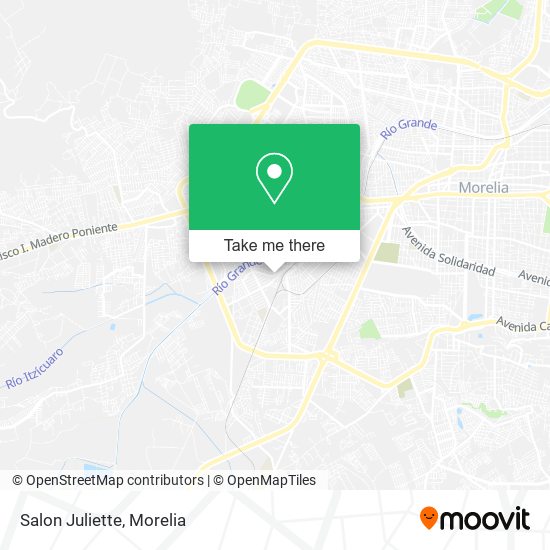 Mapa de Salon Juliette