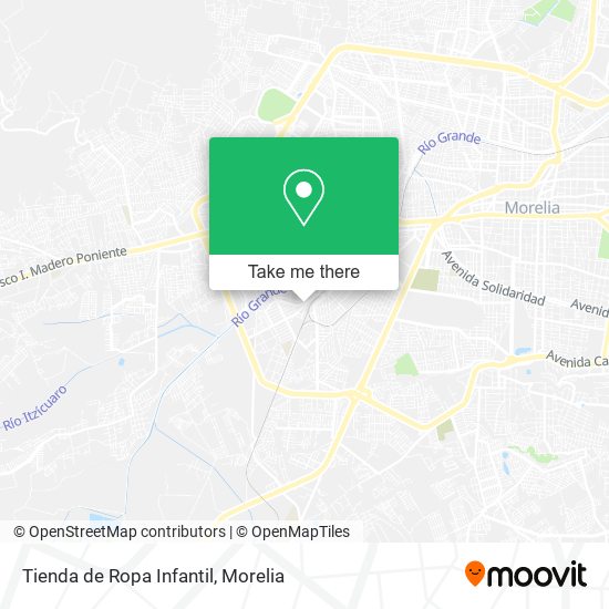 Tienda de Ropa Infantil map