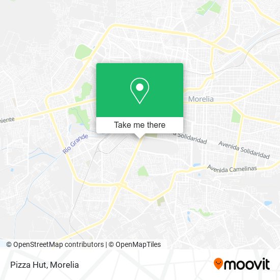 Pizza Hut map