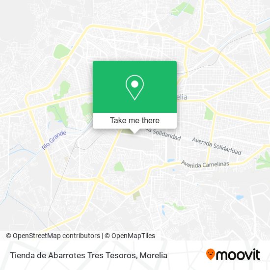 Tienda de Abarrotes Tres Tesoros map