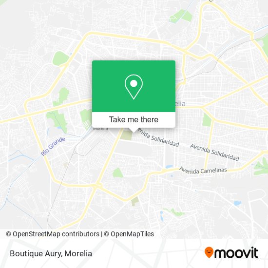Mapa de Boutique Aury