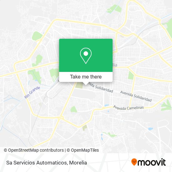 Sa Servicios Automaticos map