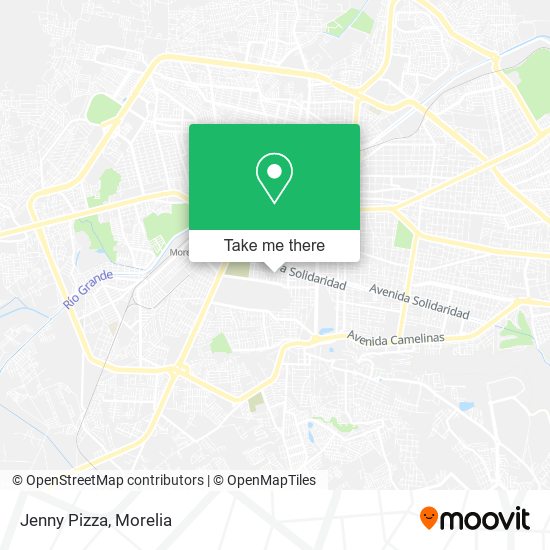 Mapa de Jenny Pizza