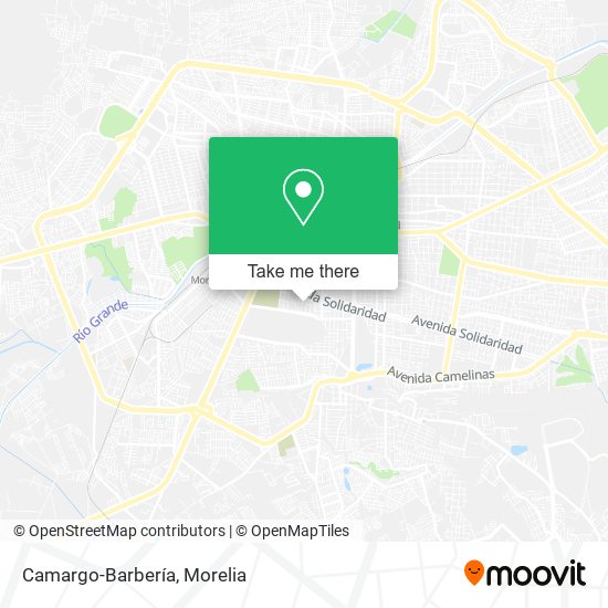 Camargo-Barbería map
