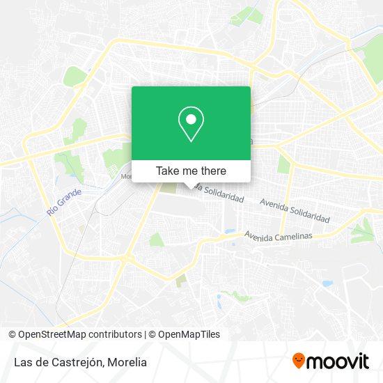 Mapa de Las de Castrejón