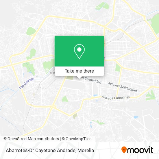 Abarrotes-Dr Cayetano Andrade map