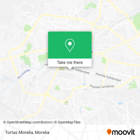 Mapa de Tortas Morelia