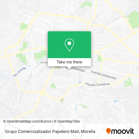 Grupo Comercizalizador Papelero Mati map