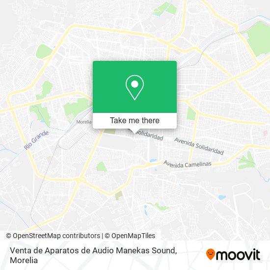 Venta de Aparatos de Audio Manekas Sound map