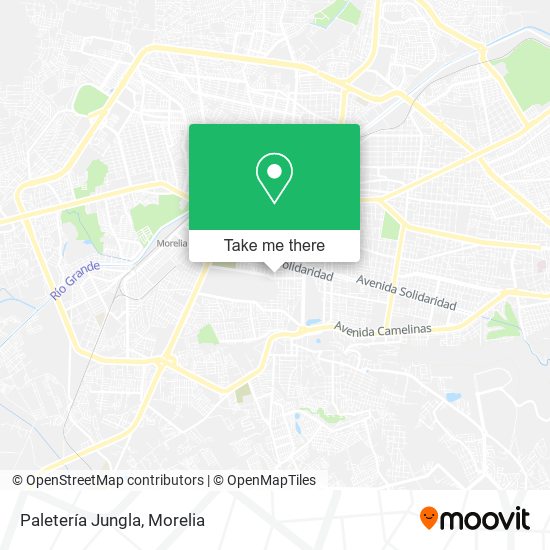 Mapa de Paletería Jungla