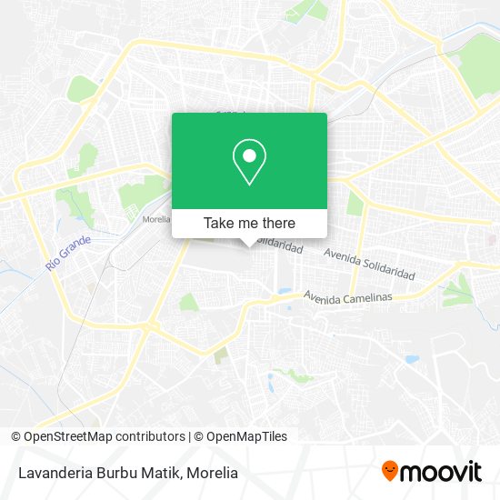Lavanderia Burbu Matik map