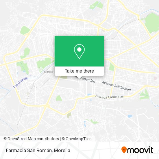 Mapa de Farmacia San Román