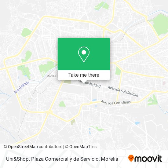 Uni&Shop. Plaza Comercial y de Servicio map