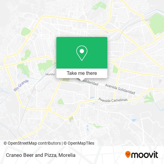 Mapa de Craneo Beer and Pizza