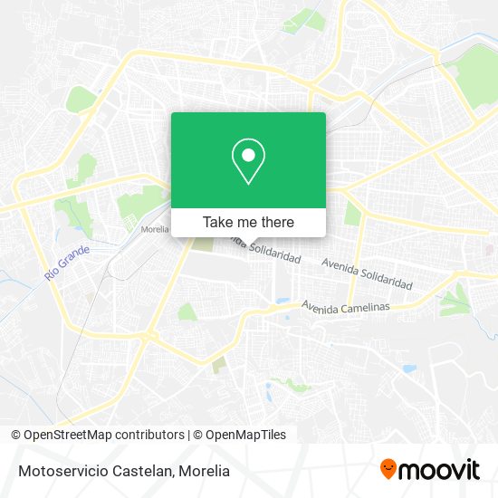 Motoservicio Castelan map