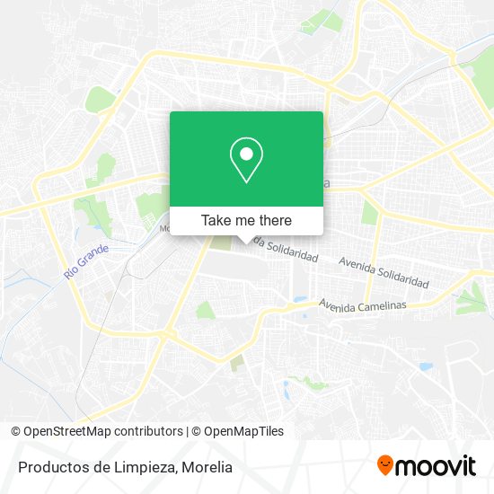 Productos de Limpieza map