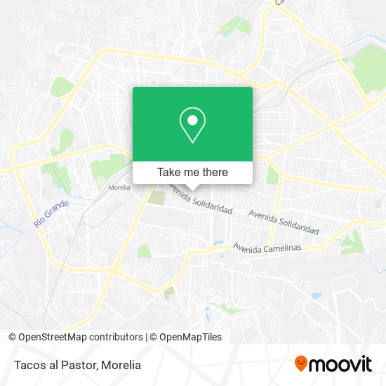 Mapa de Tacos al Pastor