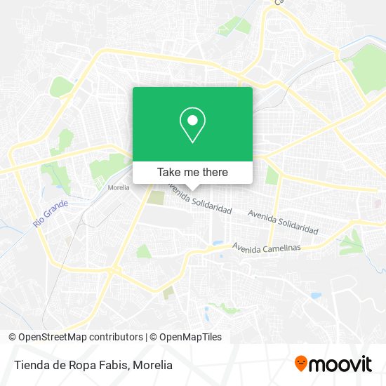 Mapa de Tienda de Ropa Fabis