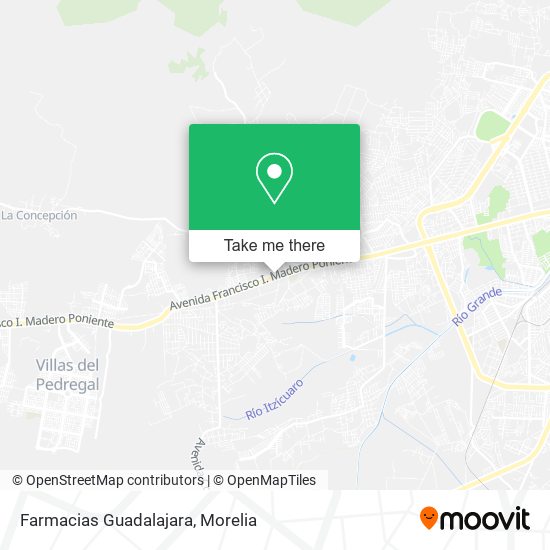 Farmacias Guadalajara map