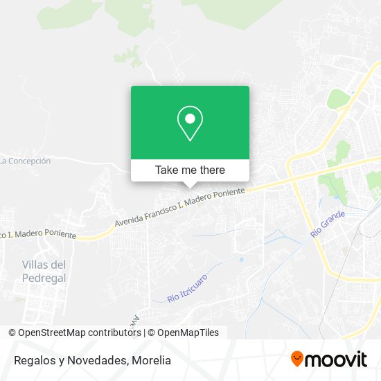Mapa de Regalos y Novedades