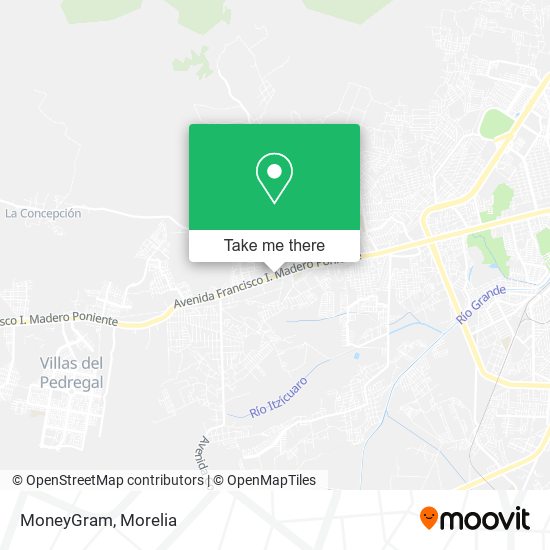 MoneyGram map