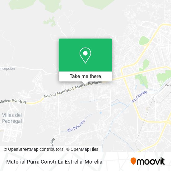 Material Parra Constr La Estrella map