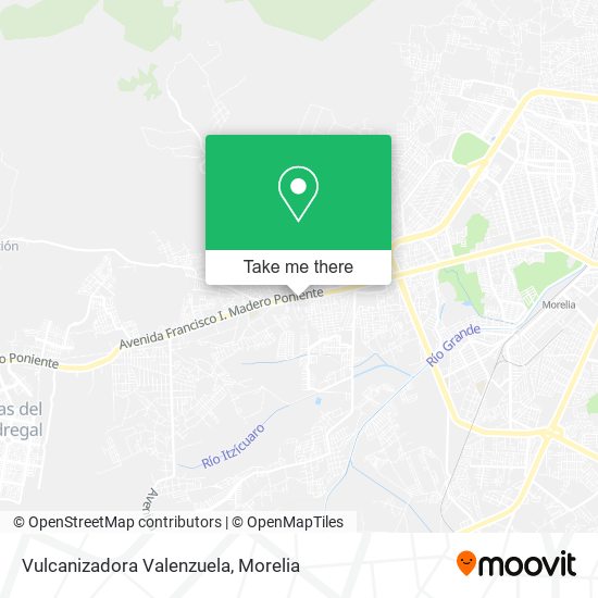 Vulcanizadora Valenzuela map