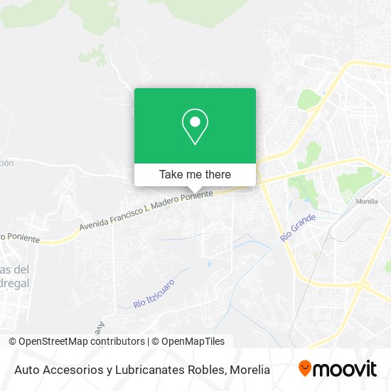 Auto Accesorios y Lubricanates Robles map