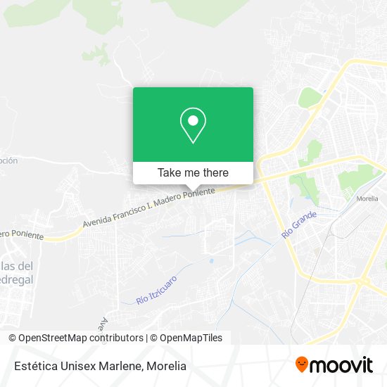 Mapa de Estética Unisex Marlene