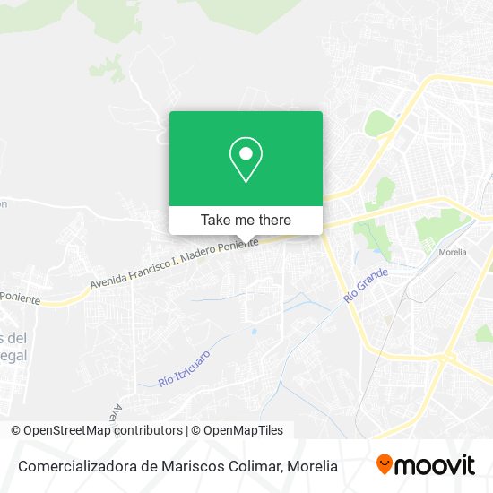 Mapa de Comercializadora de Mariscos Colimar