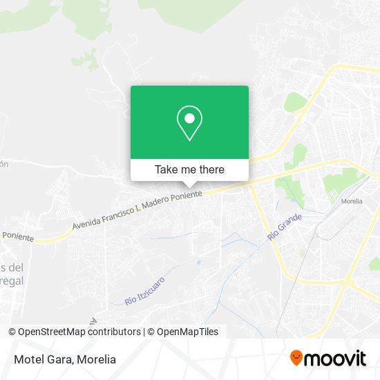 Mapa de Motel Gara
