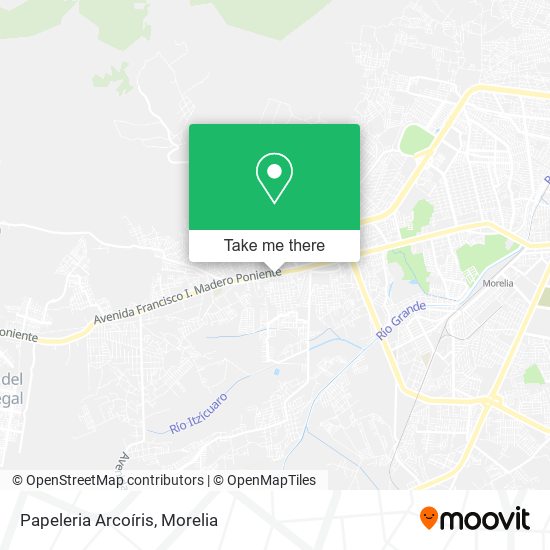 Mapa de Papeleria Arcoíris